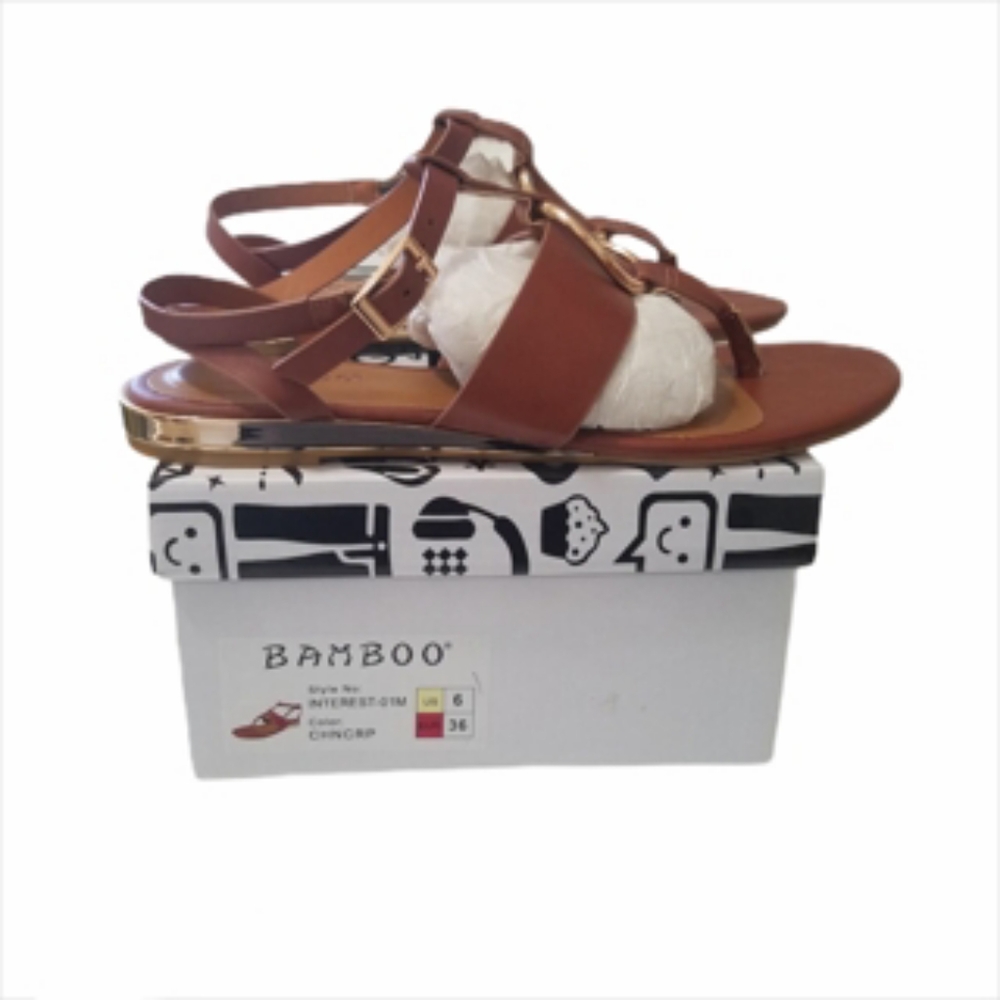 BAMBOO Brown Sandals